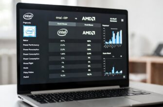 Сравнение Intel и AMD в ноутбуках: что выбрать на практике