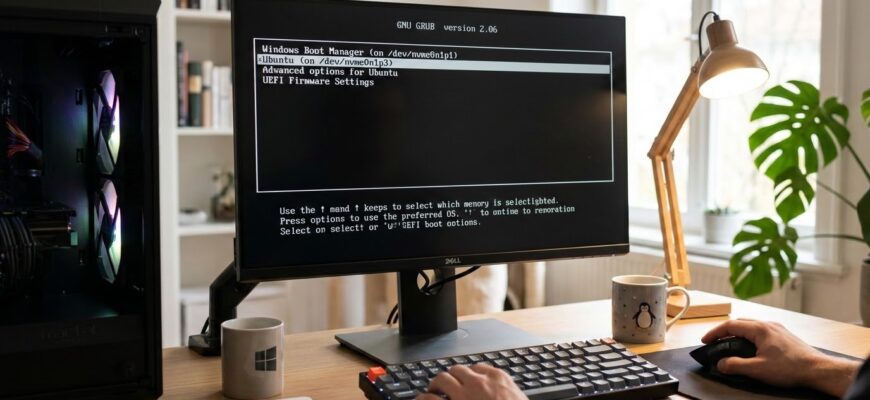Настройка двойной загрузки Windows и Linux: как установить две системы на один компьютер без лишних проблем