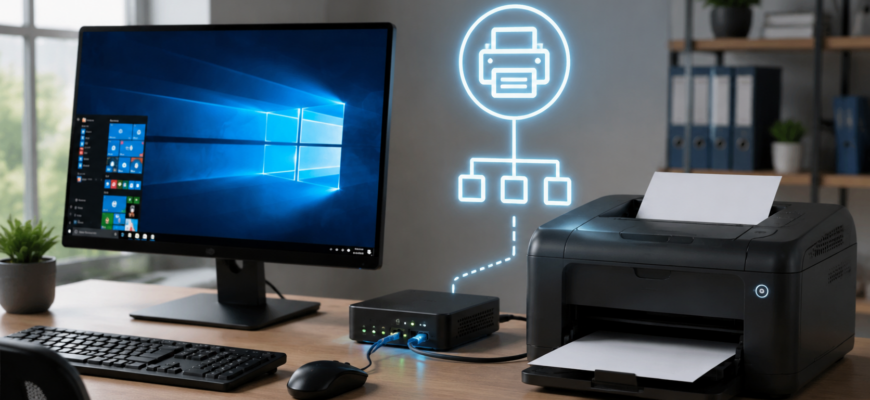 Локальный сервер печати на Windows 10: полный гайд по настройке