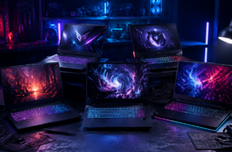 Топ-5 ноутбуков с клавиатурой с подсветкой RGB для геймеров-моддеров: реальный выбор
