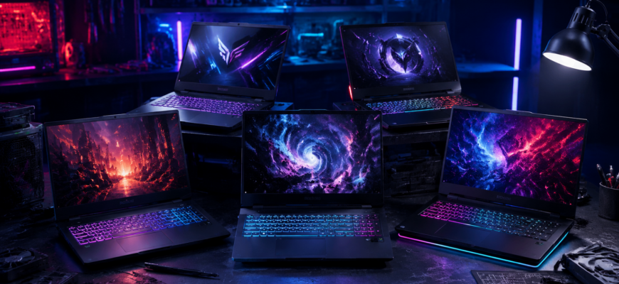 Топ-5 ноутбуков с клавиатурой с подсветкой RGB для геймеров-моддеров: реальный выбор