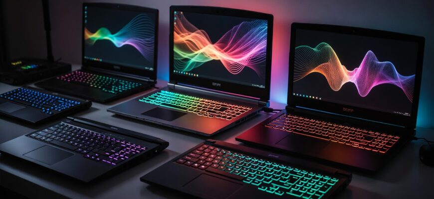 Топ-5 ноутбуков с RGB-подсветкой клавиатуры для геймеров-моддеров