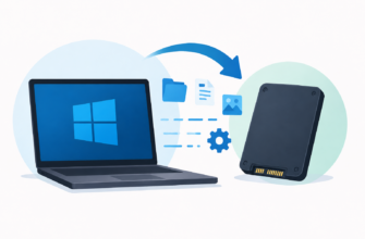 Как перенести Windows на новый SSD в ноутбуке без потери данных