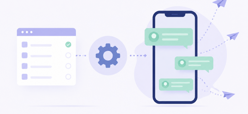 Автоматизированная рассылка SMS-сообщений: как организовать отправку уведомлений без лишней ручной работы